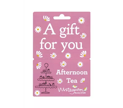 Afternoon Tea Gift Card Afternoon Tea Gift Card