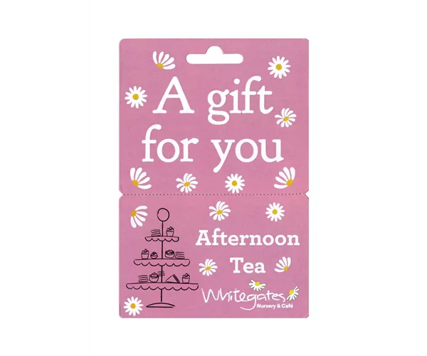 Afternoon Tea Gift Card Afternoon Tea Gift Card